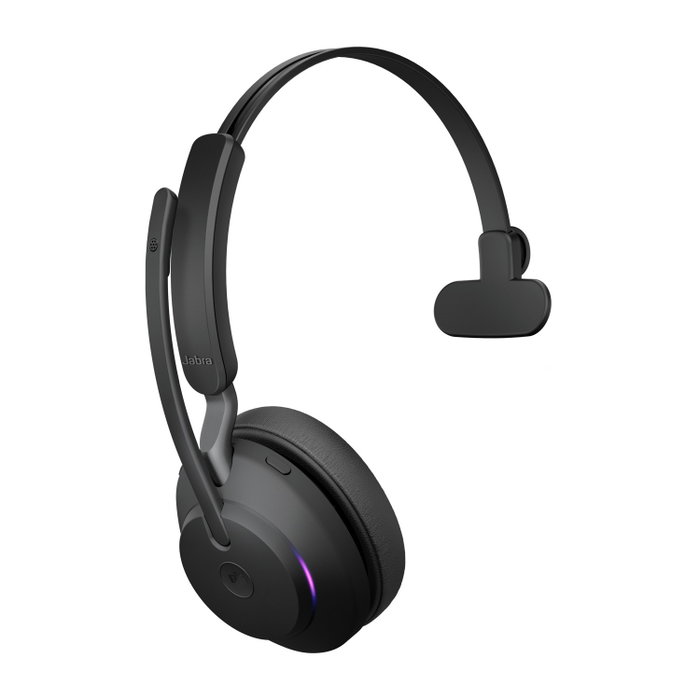 Jabra Evolve2 65 Mono MS + Link 380a Negro Jabra Evolve2 65 Mono MS + Link 380a Negro