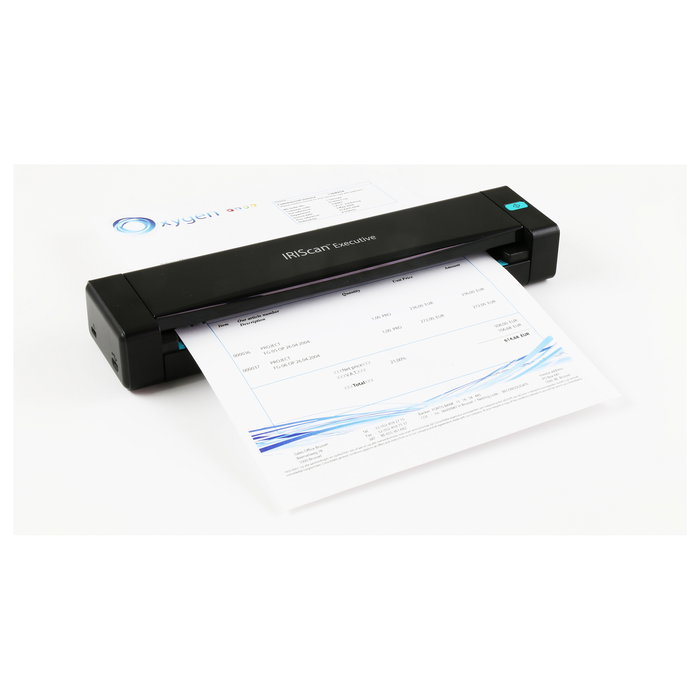 IRIS IRIScan Executive 4 Scanner Duplex A4 600 dpi USB, con Software Readiris, para Windows, Negro