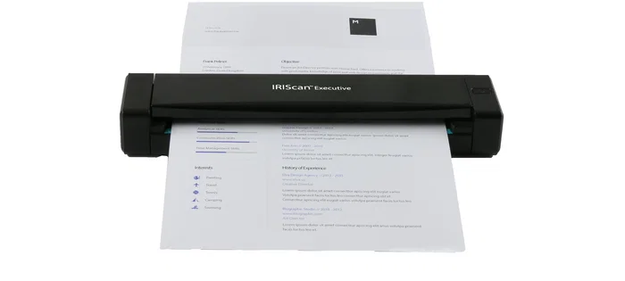 Iris IRIScan Executive 4 Escáner Portátil Dúplex Negro Iris IRIScan Executive 4 Escáner Portátil Dúplex Negro