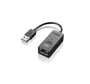 Lenovo Adaptador de Red USB a Ethernet 1000 Mbit/s Negro