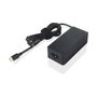 Lenovo Fuente de alimentación de 65 W USB tipo C, Negro