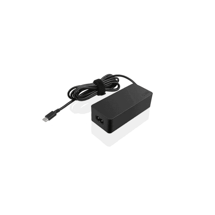 Lenovo Fuente de alimentación de 65 W USB tipo C, Negro