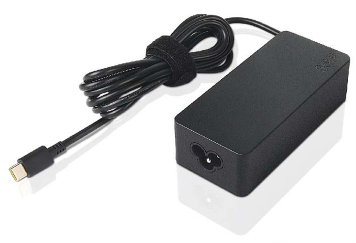 Lenovo Fuente de alimentación de 65 W USB tipo C, Negro