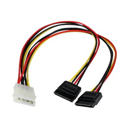 Startechcom Adaptador Cable Divisor de Alimentación LP4 a 2x SATA