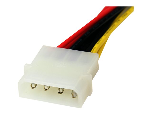 Startechcom Adaptador Cable Divisor de Alimentación LP4 a 2x SATA