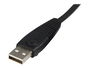 StarTech Cable KVM 2 en 1 VGA USB de 1,8 m - Cable para Consola KVM con Conectores USB A/B y HD15, Compatible con Modelos RKCOND17HD, SV231USBGB