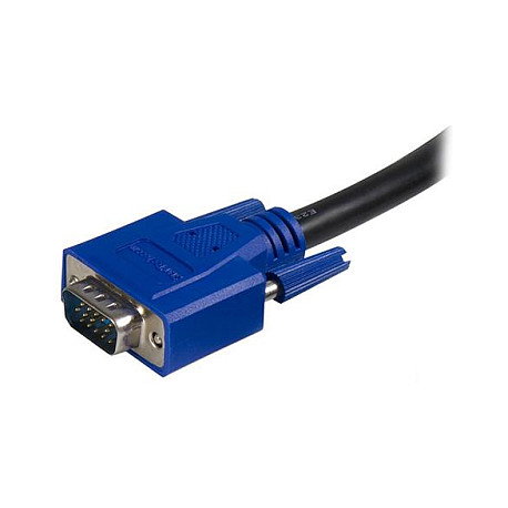 StarTech.com Cable KVM VGA y USB de 1,8 m SVUSB2N1_6 Negro