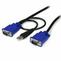 StarTech.com Cable KVM Ultra Delgado 3 m VGA y USB SVECONUS10