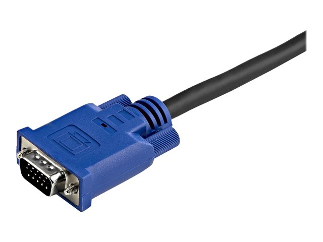 StarTech.com Cable KVM Ultra Delgado Todo en Uno VGA USB 2.0 HD15 3.05 metros (10 pies) - CAB1631HD / CAB831HD