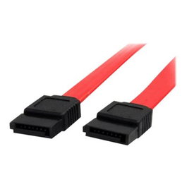 StarTech Cable SATA Hemba-Hemba 0.6m (24") Rojo para HDD/SSD - Serial ATA 150