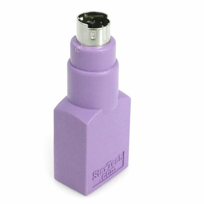 StarTech.com Adaptador de Teclado o Ratón USB a PS/2 Mini-DIN Violeta StarTech.com Adaptador de Teclado o Ratón USB a PS/2 Mini-DIN Violeta