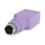 StarTech.com Adaptador de Teclado o Ratón USB a PS/2 Mini-DIN Violeta