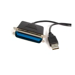 StarTech.com Cable Adaptador de Impresora Paralelo Centronics a USB A, 1,8m, Negro, Macho/Macho