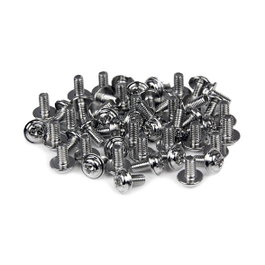 StarTech.com Tornillos de PC M3 x 1/4 pulgadas, Separadores Largos, Pack de 50 Computerschrauben