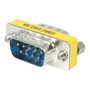 Startech GC9SM Adaptador Serie DB9 Macho a Macho Plata