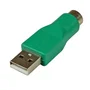 StarTech.com Adaptador PS/2 hembra a USB macho GC46MF Verde