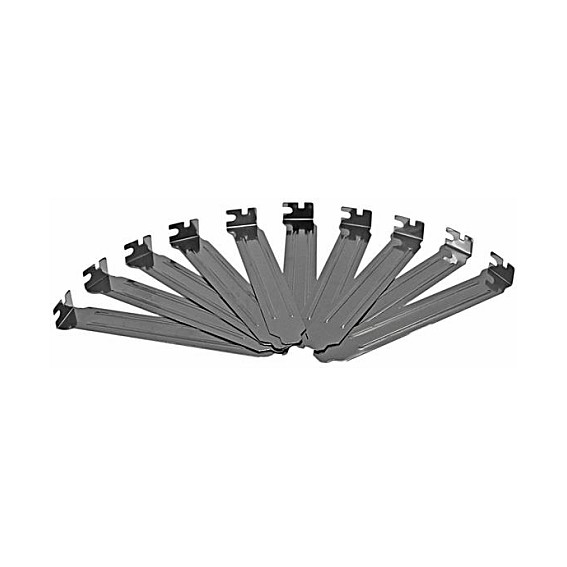 StarTech Cubierta para Ranura PCI, Negro, Pack de 10, CE/REACH/TAA/RoHS, 119 x 20.9 x 5.5 mm
