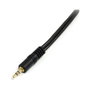 StarTech.com Cable Divisor de Audio Mini Jack 3,5mm Macho a 2x Hembra Negro
