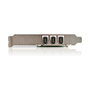 StarTech.com Tarjeta Adaptadora FireWire 400 PCI 4 Puertos IEEE 1394a 3 Externos 1 Interno