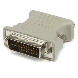 StarTech.com Adaptador Conversor DVI-I a VGA, DVI-I Macho a HD15 Hembra, Blanco