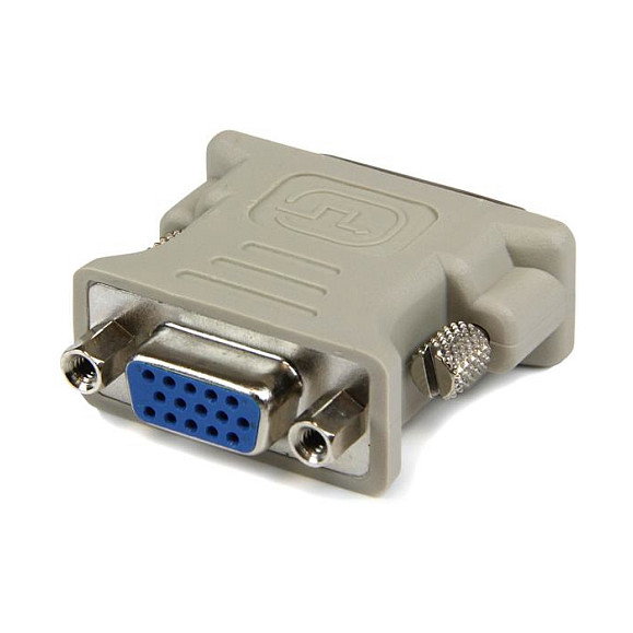Startech Adaptador de DVI-I macho a VGA hembra Beige DVIVGAMF
