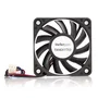 StarTech FAN6X1TX3 Ventilador de Carcasa 60x10mm 4000RPM Negro