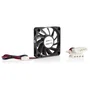 StarTech FAN6X1TX3 Ventilador de Carcasa 60x10mm 4000RPM Negro