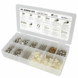 StarTech.com Kit de Tornillos para PC Deluxe Blanco