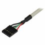 StarTech.com Adaptador de Placa USB A Hembra de 2 puertos, Plata