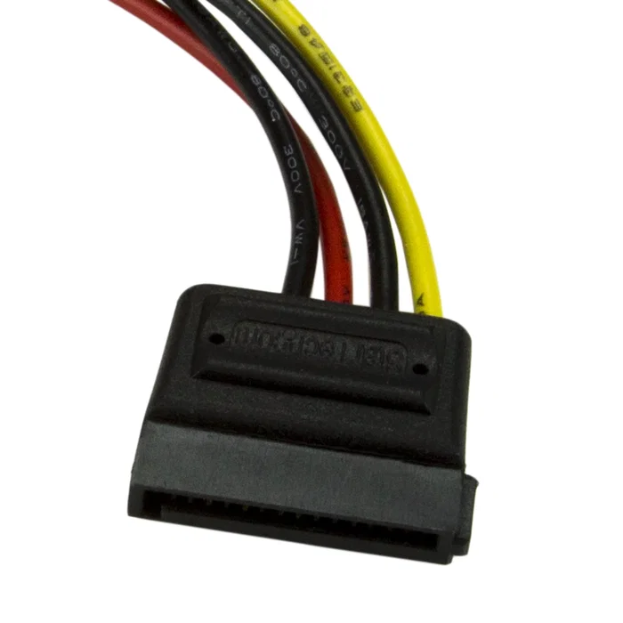 StarTech.com Cable Adaptador de Alimentación Molex a SATA de 0,15 m