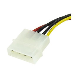 StarTech.com Cable Adaptador de Alimentación Molex a SATA de 4 Pines, 6 pulgadas