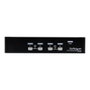 StarTech.com KVM SV431USB con 4 puertos VGA y USB, Negro