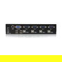 StarTech 4 Puertos USB VGA KVM Switch Hub conmutador - 4 Ordenadores, 1 Consola, Resolución hasta 1920x1440