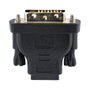 Startechcom Adaptador DVI-D Macho a HDMI Hembra, Conversor Bidireccional para Monitor, Proyector, PC