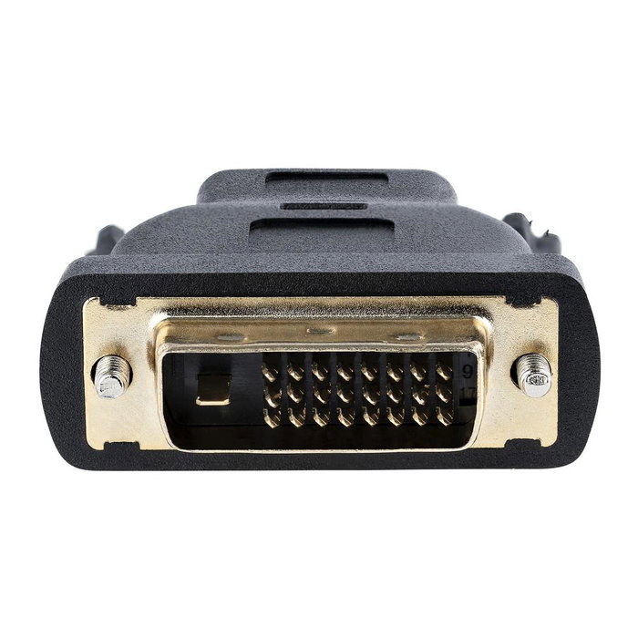 Startechcom Adaptador DVI-D Macho a HDMI Hembra, Conversor Bidireccional para Monitor, Proyector, PC