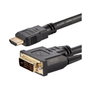 StarTech.com Cable Adaptador HDMI a DVI-D de 1,8m Macho a Macho Negro