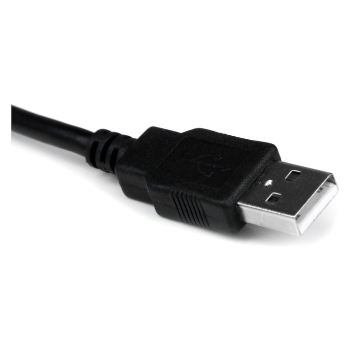StarTech.com Cable USB a RS232 DB9 de 0,3 m con retención de puerto COM