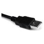 StarTech.com Cable USB a RS232 DB9 de 0,3 m con retención de puerto COM