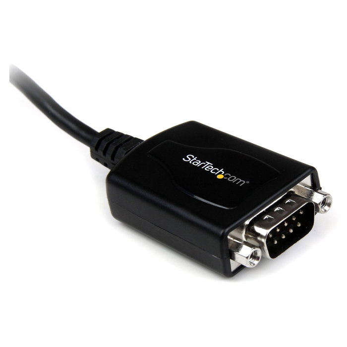 StarTech.com Cable USB a RS232 DB9 de 0,3 m con retención de puerto COM