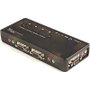 StarTech.com SV411KUSB Conmutador KVM de 4 Puertos USB y VGA con Audio