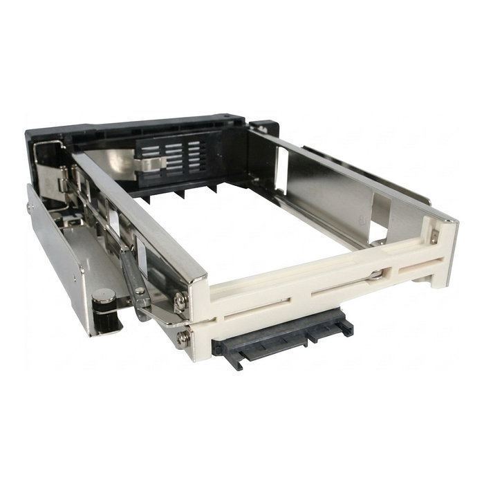 StarTech.com Rack Móvil de Aluminio para HDD SATA de 3,5 Pulgadas, Negro