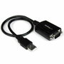 StarTech ICUSB2321X Adaptador USB 2.0 a Puerto Serie RS232 DB9 Negro