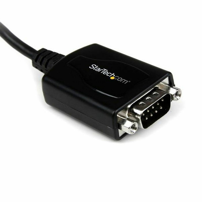 StarTech ICUSB2321X Adaptador USB 2.0 a Puerto Serie RS232 DB9 Negro