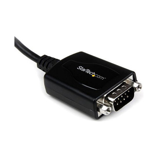 StarTech ICUSB2321X Adaptador USB 2.0 a Puerto Serie RS232 DB9 Negro