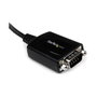StarTech ICUSB2321X Adaptador USB 2.0 a Puerto Serie RS232 DB9 Negro