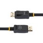 Startech Cable DisplayPort 1.2 a DisplayPort 1.2 DISPLPORT10L - 3m - Compatible 4K Ultra HD 4096x2160@60Hz, HBR2 21.6 Gbps, Certificado VESA, Conectores Chapados en Oro