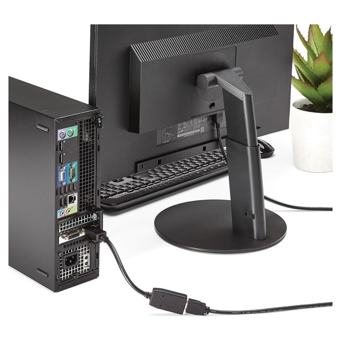 StarTech Adaptador de Vídeo DisplayPort a HDMI 24 cm Negro