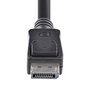 StarTech Cable DisplayPort 1.2 de 1,8m 4K con Cierre de Seguridad