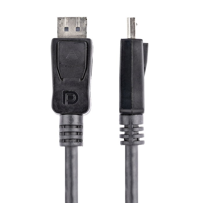StarTech Cable DisplayPort 1.2 de 1,8m 4K con Cierre de Seguridad StarTech Cable DisplayPort 1.2 de 1,8m 4K con Cierre de Seguridad