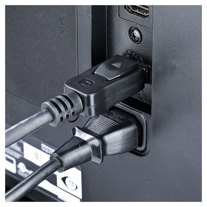 StarTech Cable DisplayPort 1.2 DISPLPORT6L de 1,8m Macho a Macho Negro